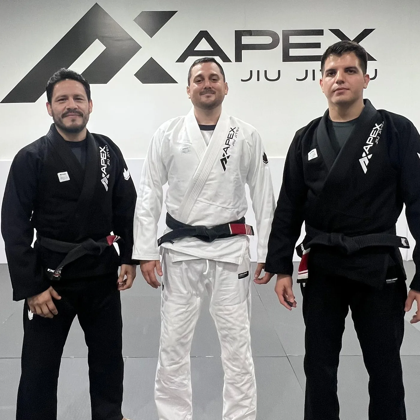 Los fundadores de APEX: Carlos Ibáñez, Fawel Abramowicz y Daniel Giler